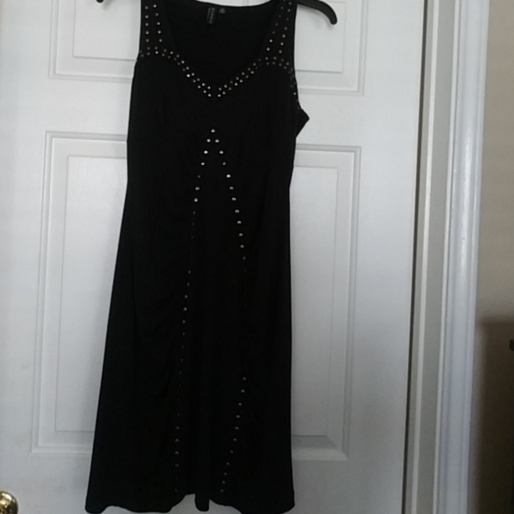 Black cocktail dress